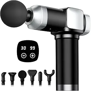 Handheld Deep Tissue Massager – Portable Muscle Tension Relief